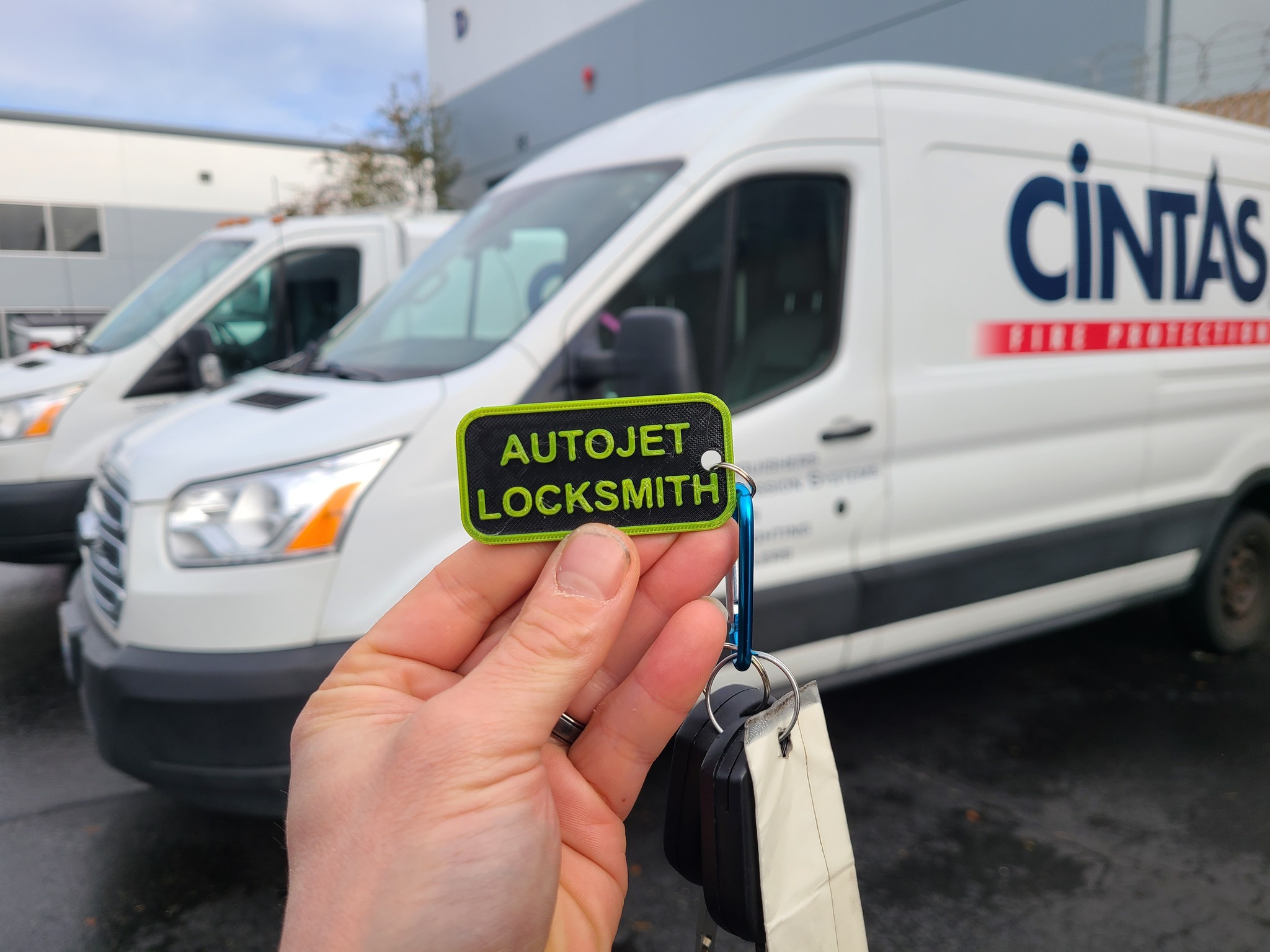 Ford Transit Spare Keys at Cintas - Locksmith Job in Auburn, WA